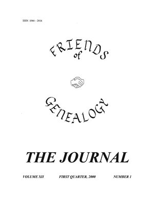 cover image of The Journal Volume 12, No. 1 to 2